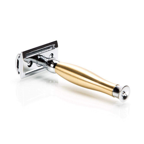Parker-美国帕克 48R Gold Tone 黄金色 重量级 双刃安全剃须刀