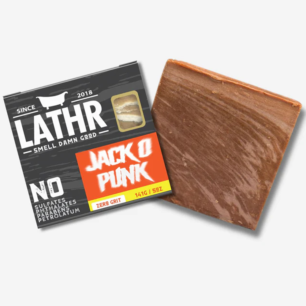 Lathr-Jack O Punk Soap Bar杰克·朋克威士忌烟熏焦糖余味 香皂