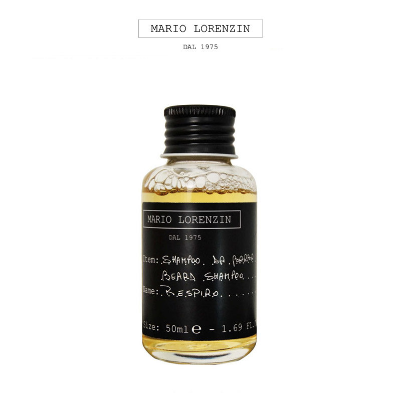 Mario Lorenzin-意大利 Respiro 温和清洁滋养男士胡须洗发水50ml