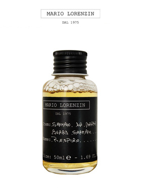Mario Lorenzin-意大利 Respiro 温和清洁滋养男士胡须洗发水50ml
