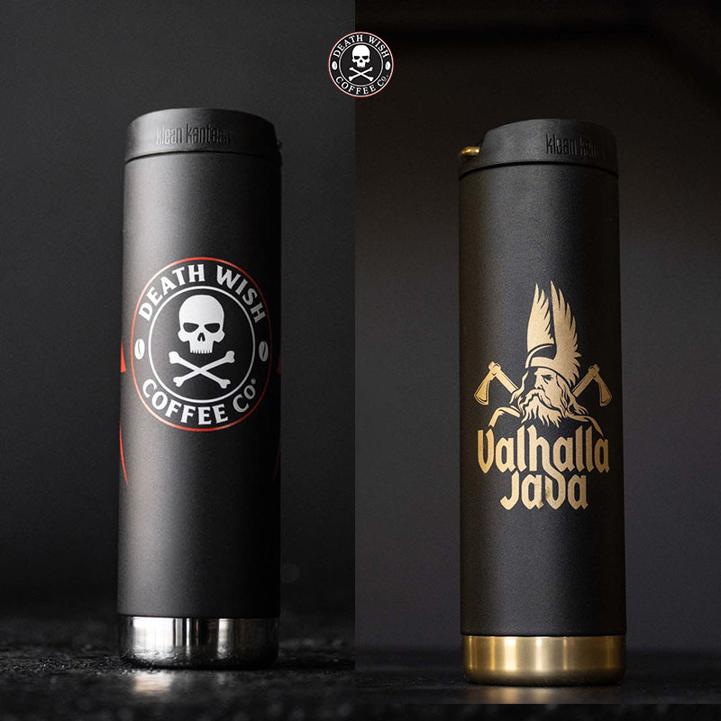 Death Wish-死亡之愿 双层不锈钢保温保冷防漏真空保温杯 590ml