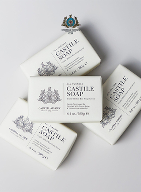Caswell Massey-CASTILE 橄榄清洁保湿面部身体皂男女沐浴皂180g