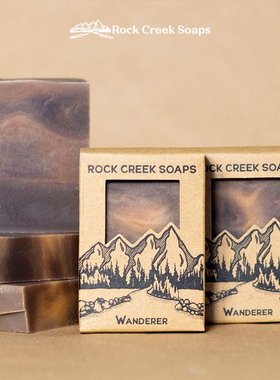 Rock Creek Soaps-漫游者 Wanderer 清洁保湿男女香皂沐浴皂118g