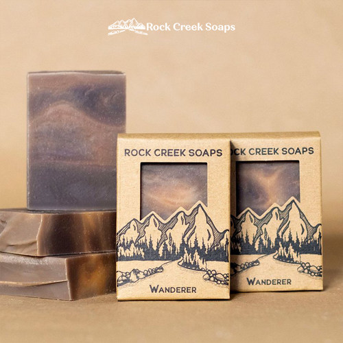 Rock Creek Soaps-漫游者 Wanderer 清洁保湿男女香皂沐浴皂118g