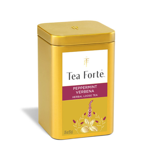 Tea Forte-Verbena清凉爽口薄荷柠檬马鞭草舒缓的薰衣草罐装茶叶