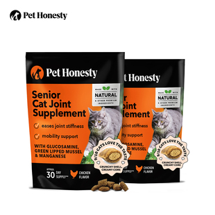 Pet Honesty-呵护关节行动更灵活鸡肉味 猫咪双质地髋关节保健品