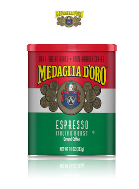 Medaglia D'Oro-意大利金牌 浓郁光滑意式浓缩深度烘焙咖啡粉283g