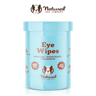 Natural Dog-Eye Wipes天然除眼周黏液结痂和污垢宠物眼部湿巾