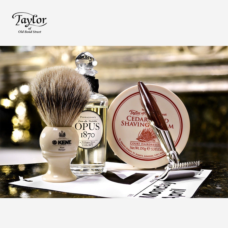 taylor of old bond street-雪松木 cedarwood 男士剃须膏 碗装