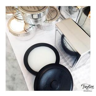 Bond Street 铂金 Taylor 剃须皂 Old 黑色紫檀木皂碗男士 100g