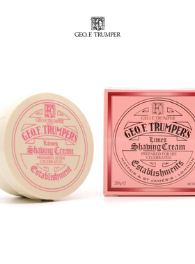 Geo F.Trumper-英国 青柠 清新淡香丰富泡沫男士传统剃须膏200ml