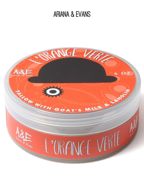 Ariana Evans-L'Orange Verte 橘绿之泉 柔和精致男士剃须皂113g