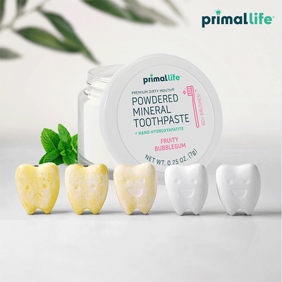 粘土小苏打成人固体牙膏