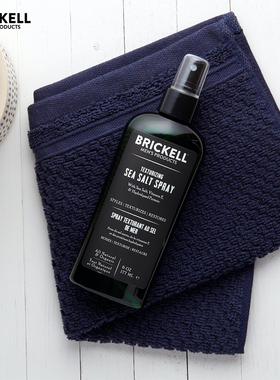 Brickell-Sea Salt Spray慵懒海滩男士造型哑光海盐喷雾177ml