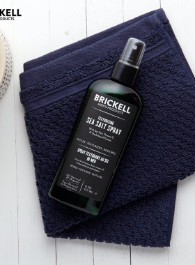 Brickell-Sea Salt Spray慵懒海滩男士造型哑光海盐喷雾177ml