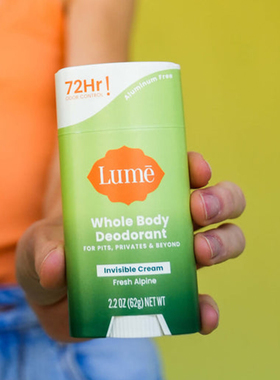 Lume-不含小苏打防腐剂全身适用72小时除臭止汗干爽舒适乳霜62g