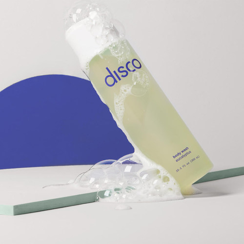 Disco-芦荟洋甘菊马尾草滋润修复清洁防臭抗氧除死皮沐浴露300ml