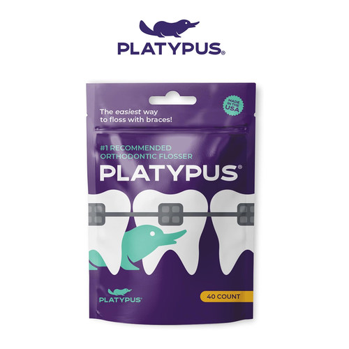 Platypus-深入牙弓不伤牙釉质成人儿童金属牙套适用正畸牙线棒