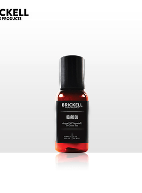Brickell-beard oil软化舒缓滋润防止瘙痒修护强韧男士胡须油30ml