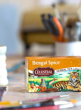 Celestial-喜乐 孟加拉香料 Bengal Spice 无咖啡因花草茶包 6盒