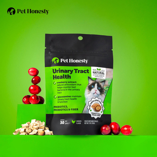 Pet Honesty-促进正常排泄呵护膀胱猫咪双质地泌尿系统营养补充剂