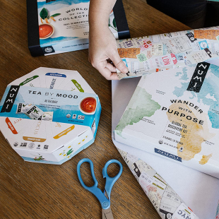 Tea 红茶绿茶普洱茶南非博士茶 心情茶包组合 40包 Mood Numi