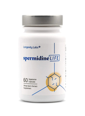 Longevity Labs-精胺LIFE天然补充剂小麦胚芽提取促细胞更新胶囊