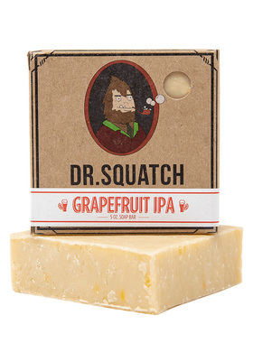 Dr. Squatch-IPA葡萄柚啤酒天然男士香皂洗手皂手工沐浴皂140g