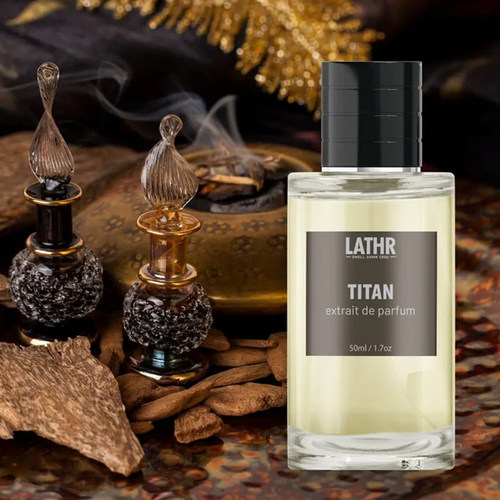 Lathr-Titan Extrait Cologne温暖浓郁乌木木质香调古龙绅士香水