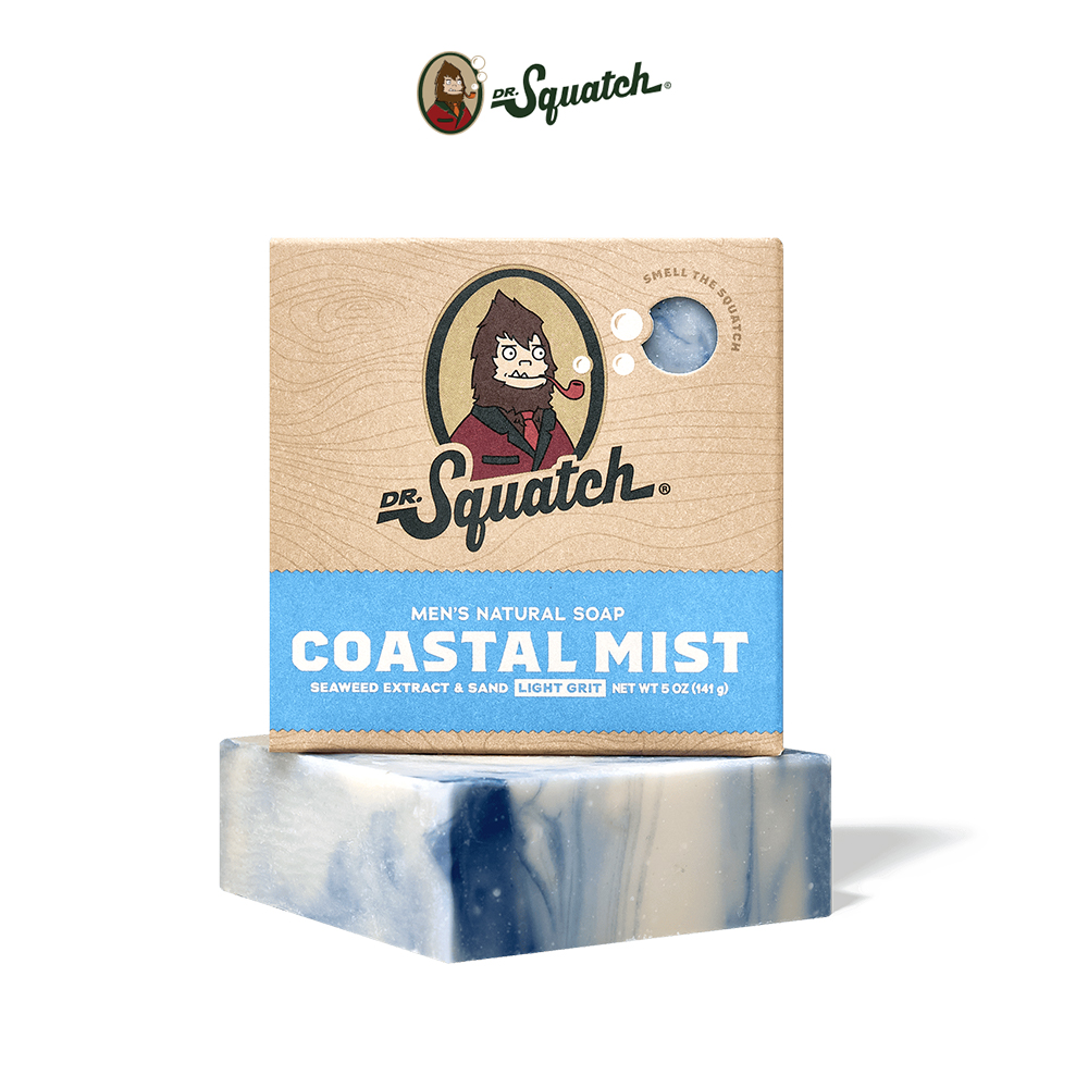 Dr. Squatch-清新海浪海苔松树青瓜皮肤调理光滑滋养沐浴皂141g