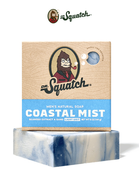 Dr. Squatch-清新海浪海苔松树青瓜皮肤调理光滑滋养沐浴皂141g
