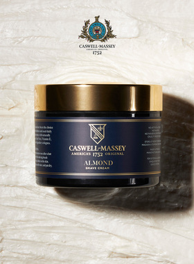 Caswell Massey-Almond杏仁洋甘菊软化胡须滋润男士剃须膏226g