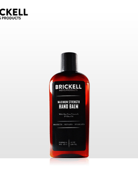 Brickell-Hand Balm 缓解预防干裂干燥保湿滋润 男士护手霜118ml
