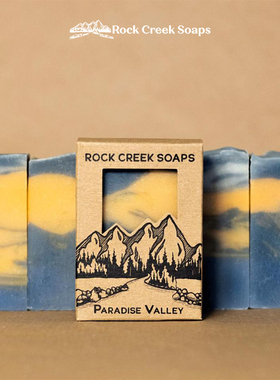 Rock Creek Soaps-天堂谷 深层清洁保湿滋润男女香皂沐浴皂 118g