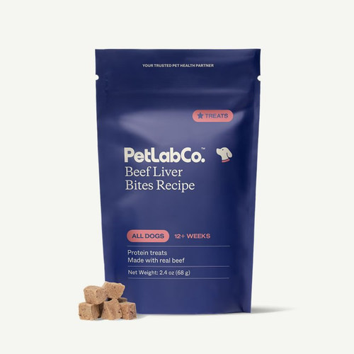 PetLabCo-含蛋白质100%真牛肝制成营养丰富健康 牛肉肝味狗狗零食