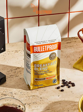 Bulletproof-防弹咖啡生酮饮食 早餐综合 轻度烘焙咖啡豆粉340g