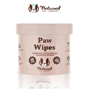 Natural Dog-Paw Wipes荷荷巴油金盏花滋润修复清洁宠物爪子湿巾