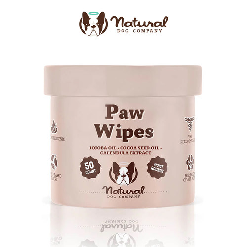 Natural Dog-Paw Wipes荷荷巴油金盏花滋润修复清洁宠物爪子湿巾