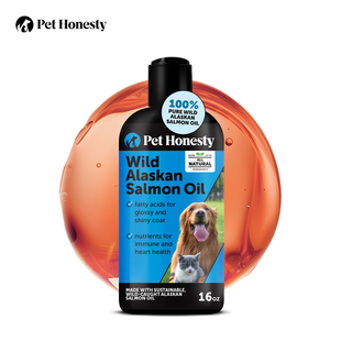 Pet Honesty-呵护猫咪狗狗皮肤毛发大脑心脏健康 阿拉斯加鲑鱼油