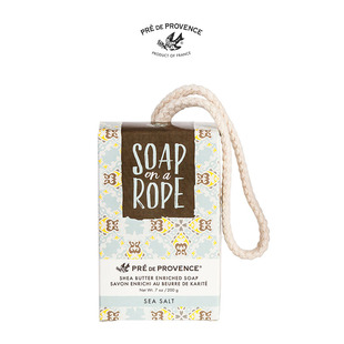 Pre de Provence-法国 海盐 温和清洁带绳子男女香皂沐浴皂200g