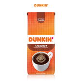Donuts 中度烘焙 唐恩都乐 Dunkin HAZELNUT 榛果味 咖啡粉 340g