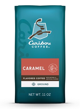 Caribou Coffee-驯鹿咖啡Caramel焦糖风味中度烘焙咖啡粉312g