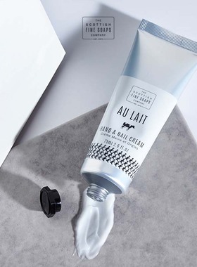 Scottish Fine Soaps-AU LAIT 牛奶乳木果保湿滋养护甲护手霜75ml