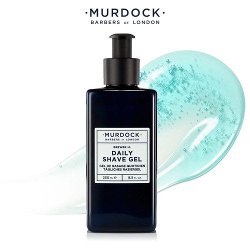 MURDOCK LONDON-适合日常快速剃须敏感肌适用凝胶男士剃须膏250ml