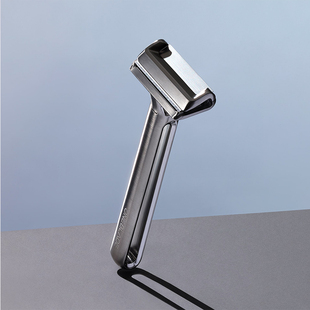 Oneblade-专利设计外科级不锈钢可旋转刀头手动单刃安全剃须刀