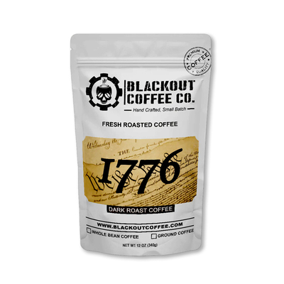 Blackout Coffee-1776黑巧克力蜂蜜柠檬余韵深度烘焙咖啡豆咖啡粉