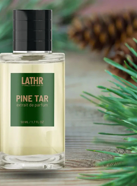 Lathr-Pine Tar Extrait Cologne天然松树油柠檬神清气爽古龙香水