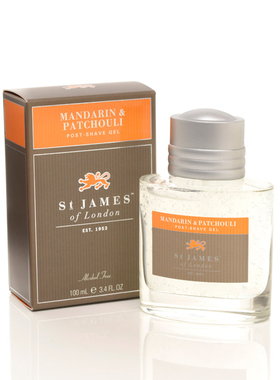 St.James Of London-英国 柑橘广藿香舒缓保湿男士须后凝胶100ml