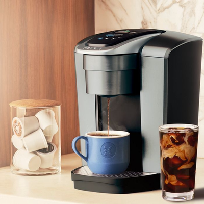 Keurig-克里格K-Elite精英 浓咖冰咖啡 K-Cup单杯美式胶囊咖啡机