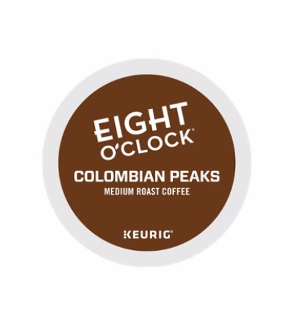 eight oclock-八点咖啡 colombian 哥伦比亚山峰 k-cup咖啡 24杯